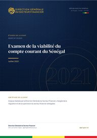 Couverture — Examen de la viabilité du compte courant du Sénégal