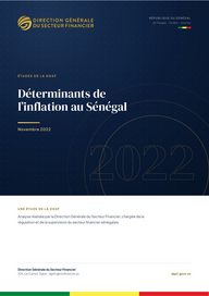 Couverture — Déterminants de l’inflation au Sénégal