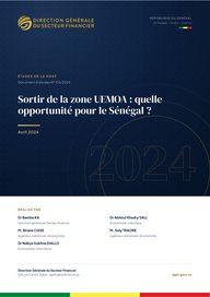 Couverture — Sortir de la zone UEMOA : quelle opportunité pour le Sénégal ?