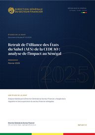 Couverture — Retrait de l’Alliance des États du Sahel (AES) de la CEDEAO : analyse de l’impact au Sénégal